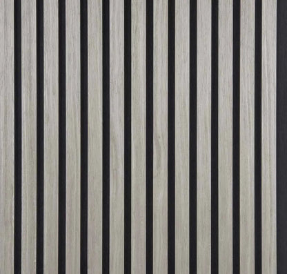 Pannello da parete fonoassorbente in legno (270 × 110 cm)